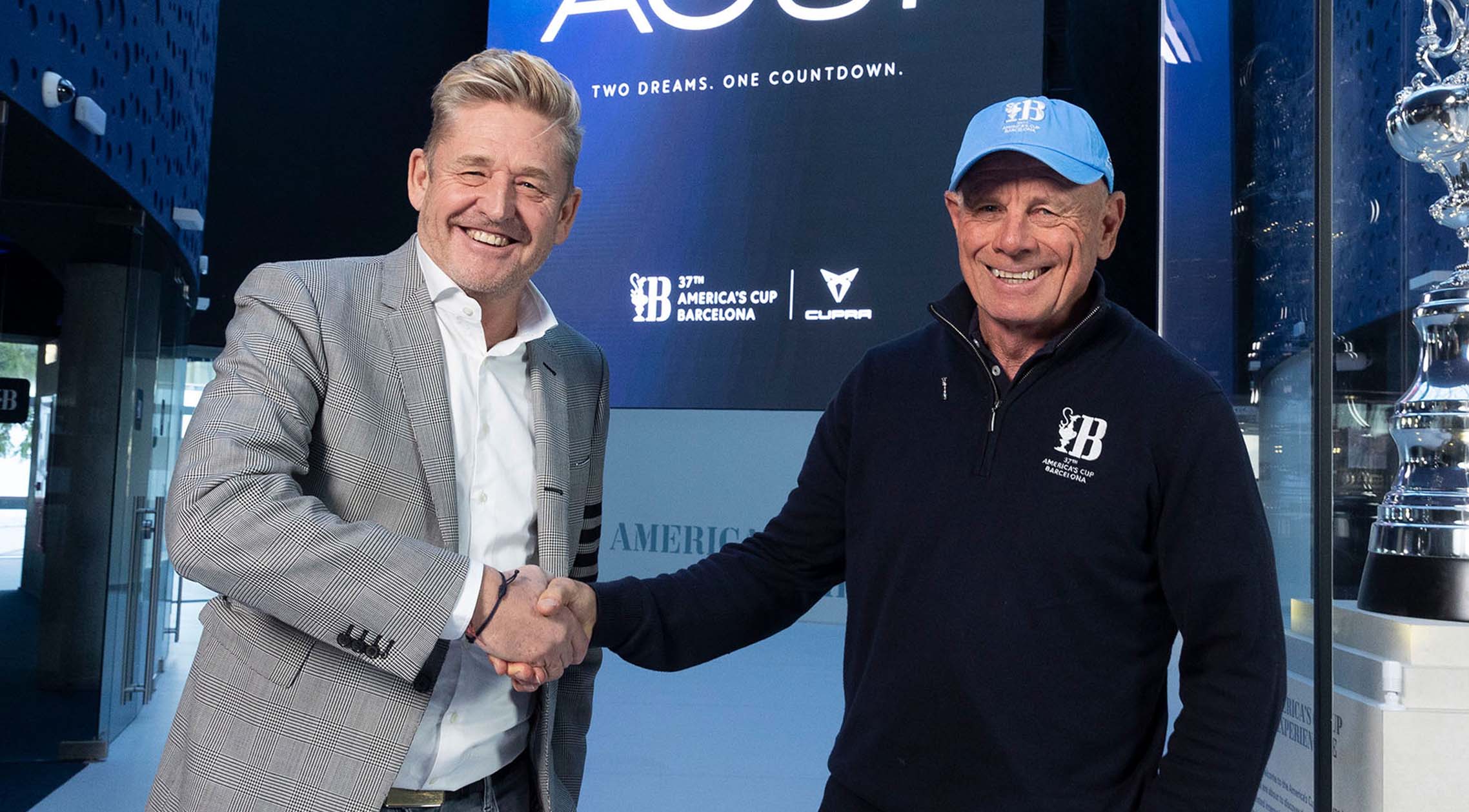 CUPRA x America's Cup sponsorship agreement from Barcelona CUPRA x America's Cup sponsorship agreement from Barcelona